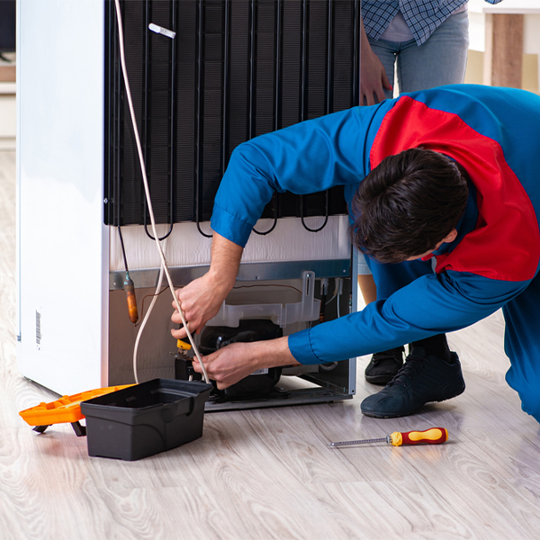 how much do you charge for refrigerator repair services in Camino CA